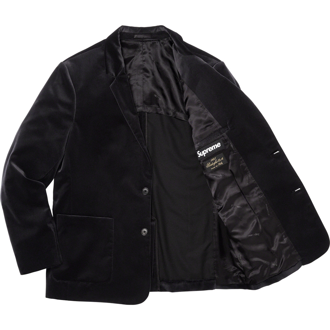 Details on Velvet Suit Black from fall winter
                                                    2023 (Price is $668)