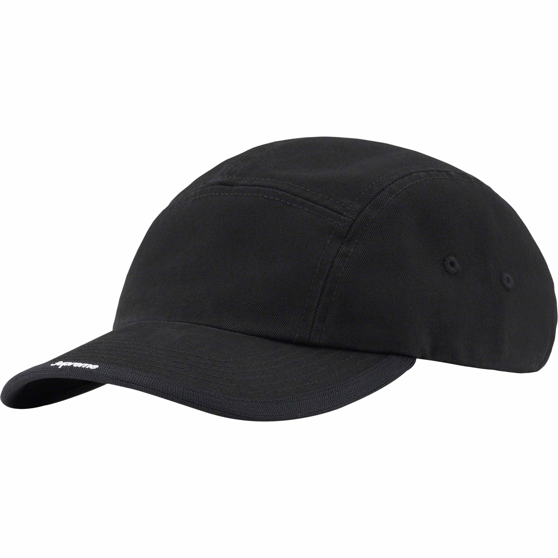 Details on Visor Logo Camp Cap Black from fall winter
                                                    2023 (Price is $48)