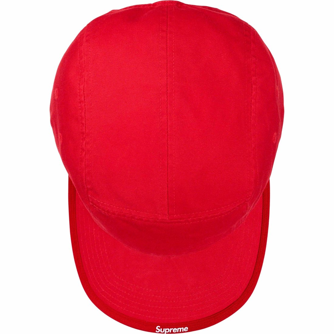 Details on Visor Logo Camp Cap Red from fall winter
                                                    2023 (Price is $48)