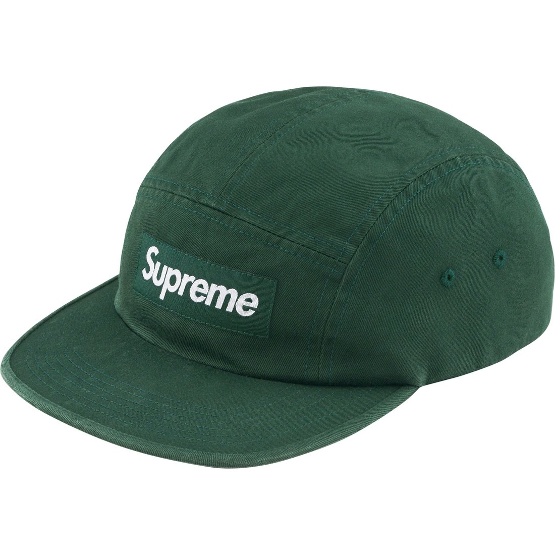 Details on Washed Chino Twill Camp Cap Pine Green from fall winter
                                                    2023 (Price is $48)
