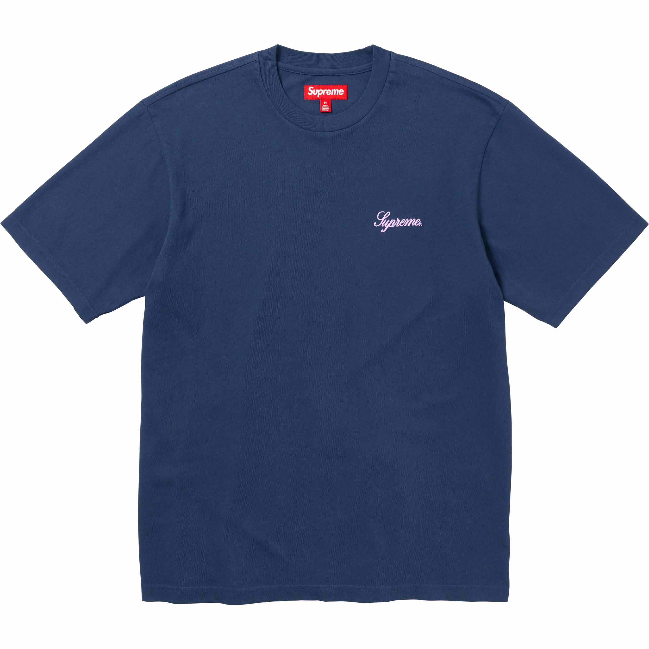 Washed Script S S Top - fall winter 2023 - Supreme