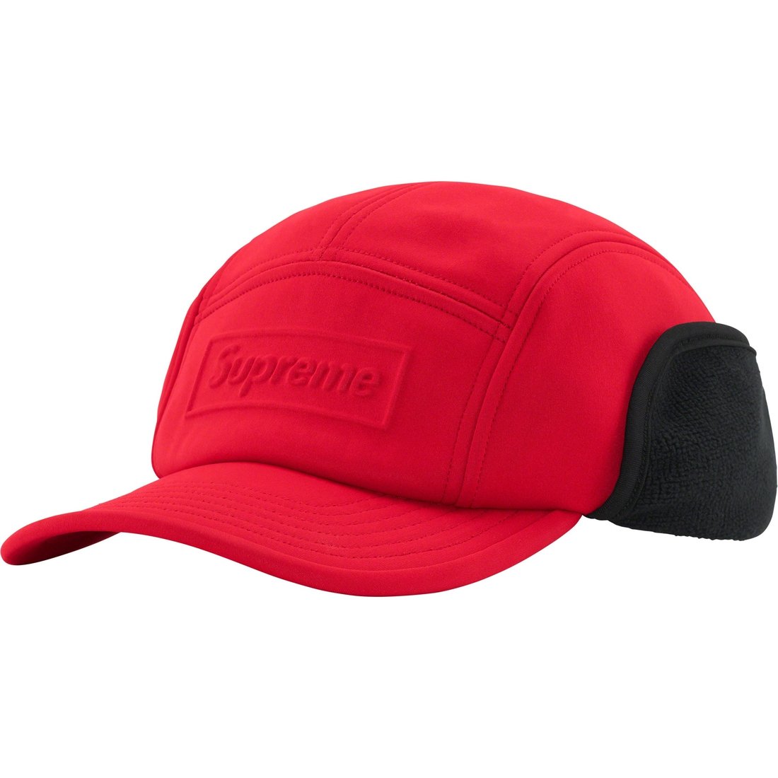 Details on WINDSTOPPER Earflap Camp Cap Red from fall winter
                                                    2023 (Price is $60)