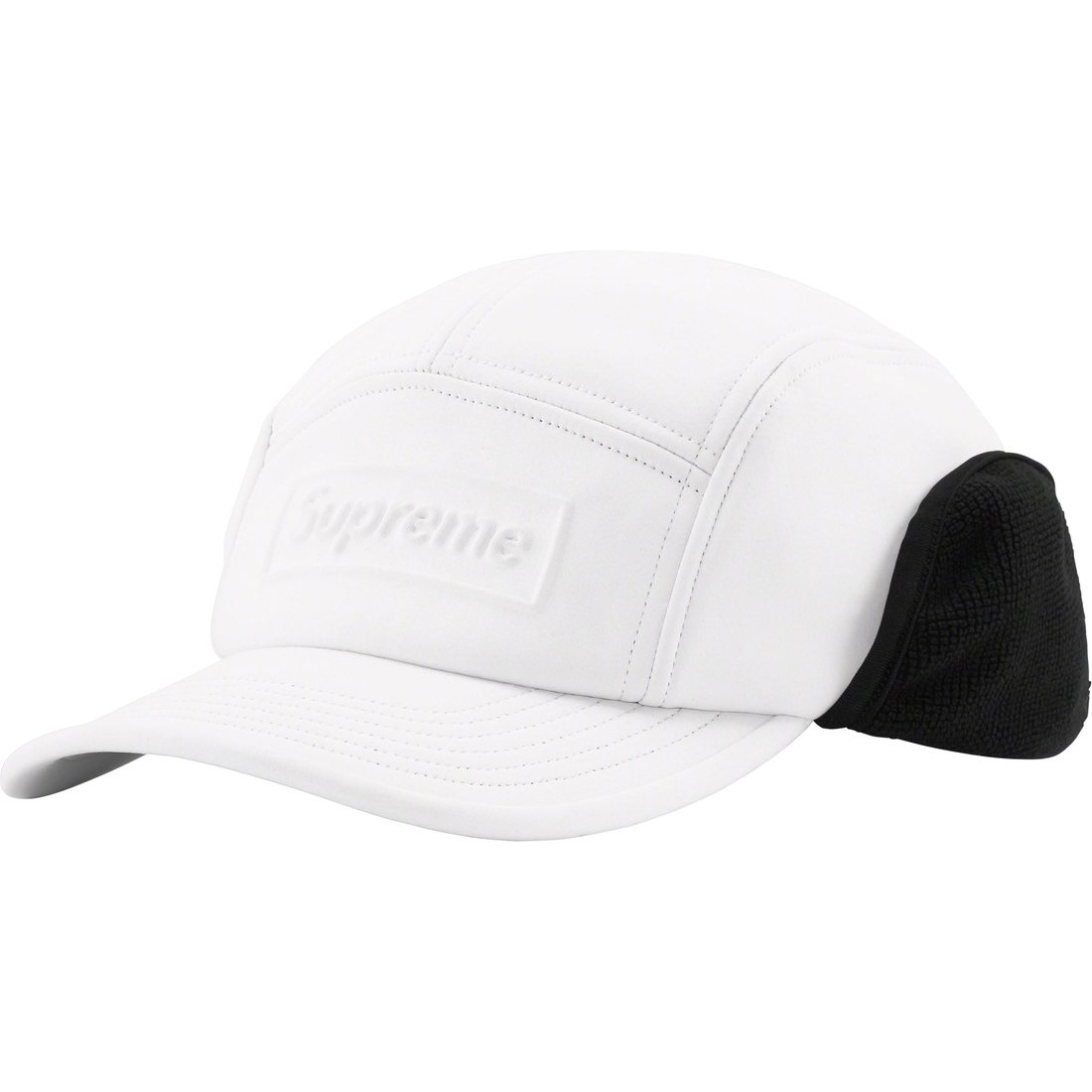 Details on WINDSTOPPER Earflap Camp Cap White from fall winter
                                                    2023 (Price is $60)