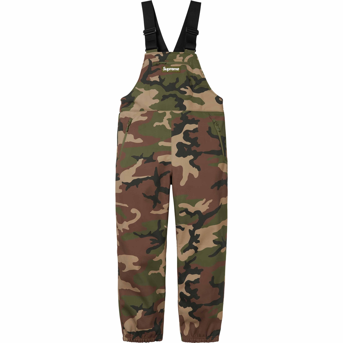 Details on WINDSTOPPER Overall Woodland Camo from fall winter
                                                    2023 (Price is $258)
