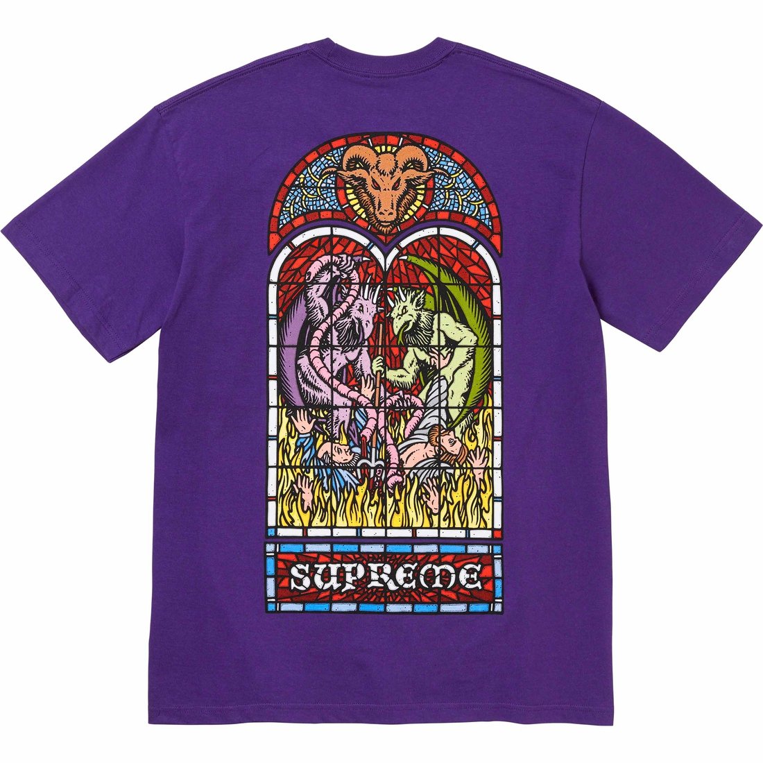 Details on Worship Tee Purple from fall winter
                                                    2023 (Price is $40)