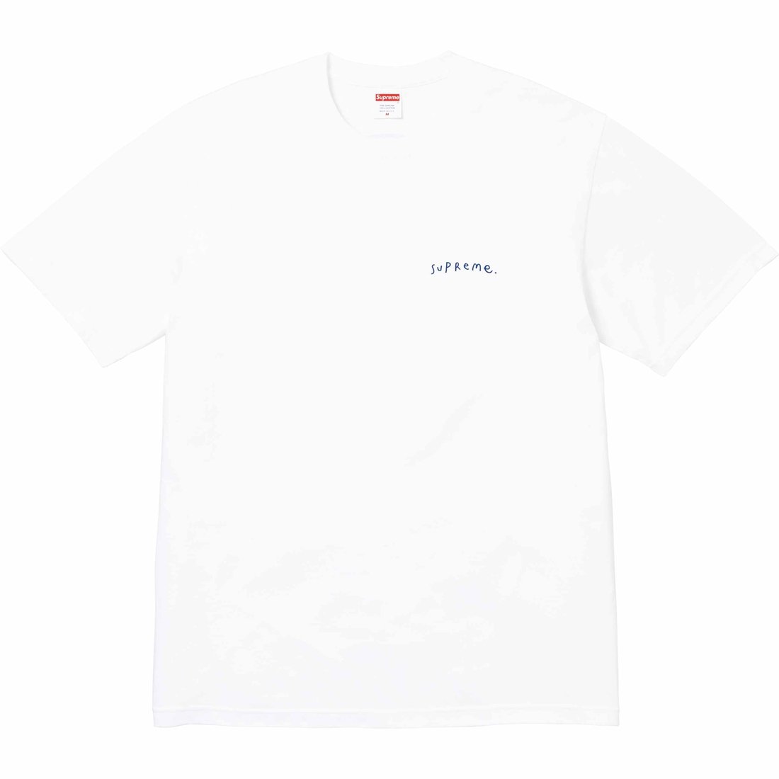 Details on Ying Yang Tee White from fall winter
                                                    2023 (Price is $40)