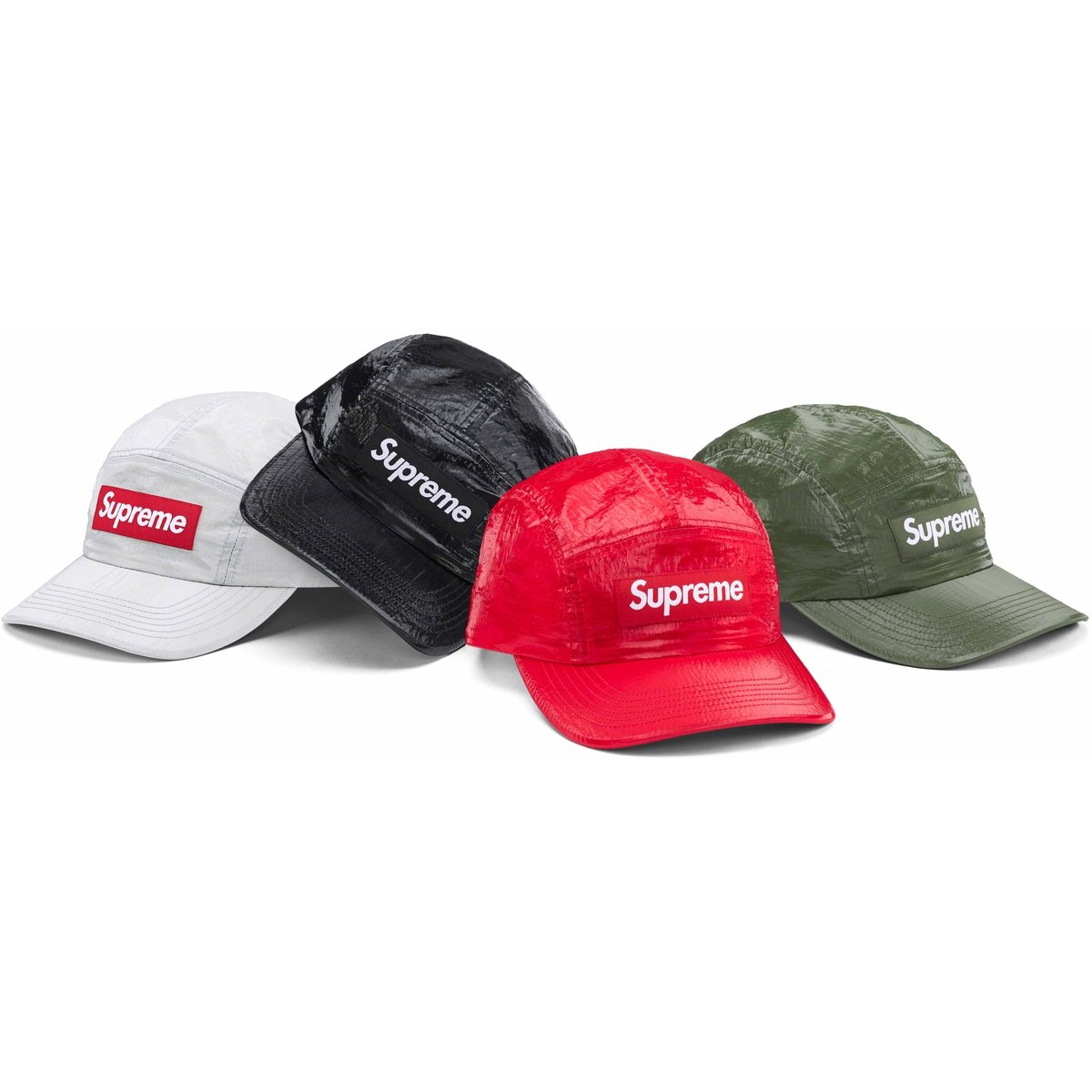 Details on Gloss Ripstop Camp Cap from fall winter
                                            2023 (Price is $54)