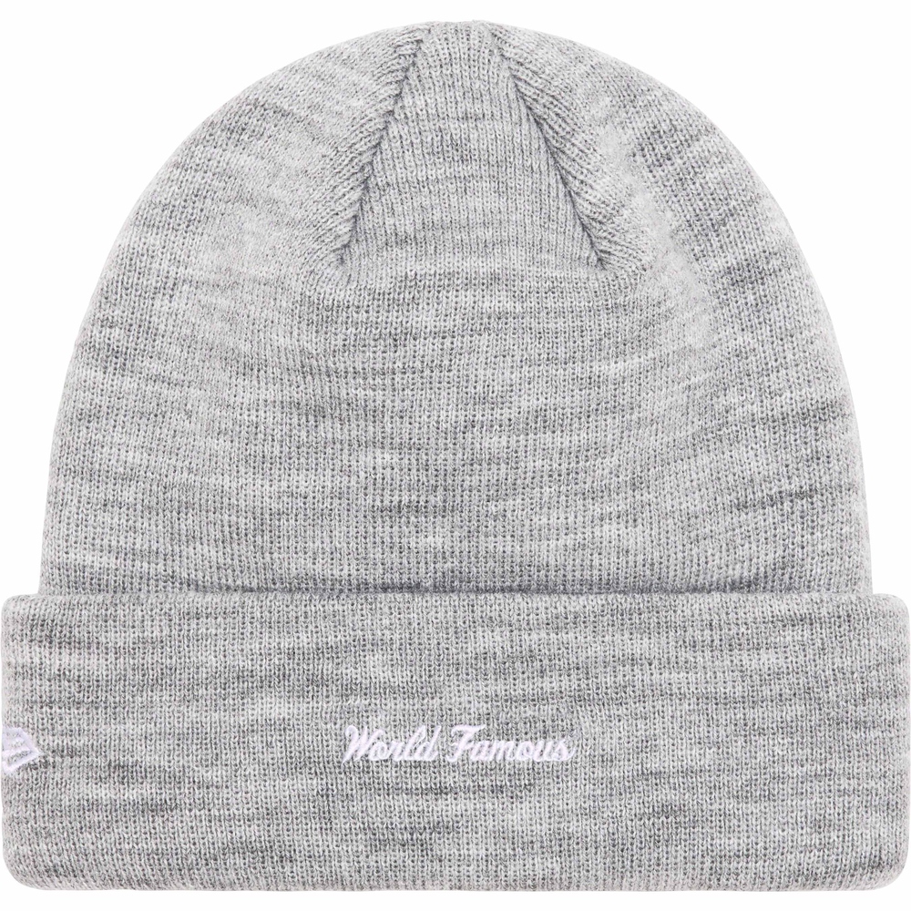 Details on New Era Box Logo Beanie  from fall winter
                                                    2023 (Price is $44)
