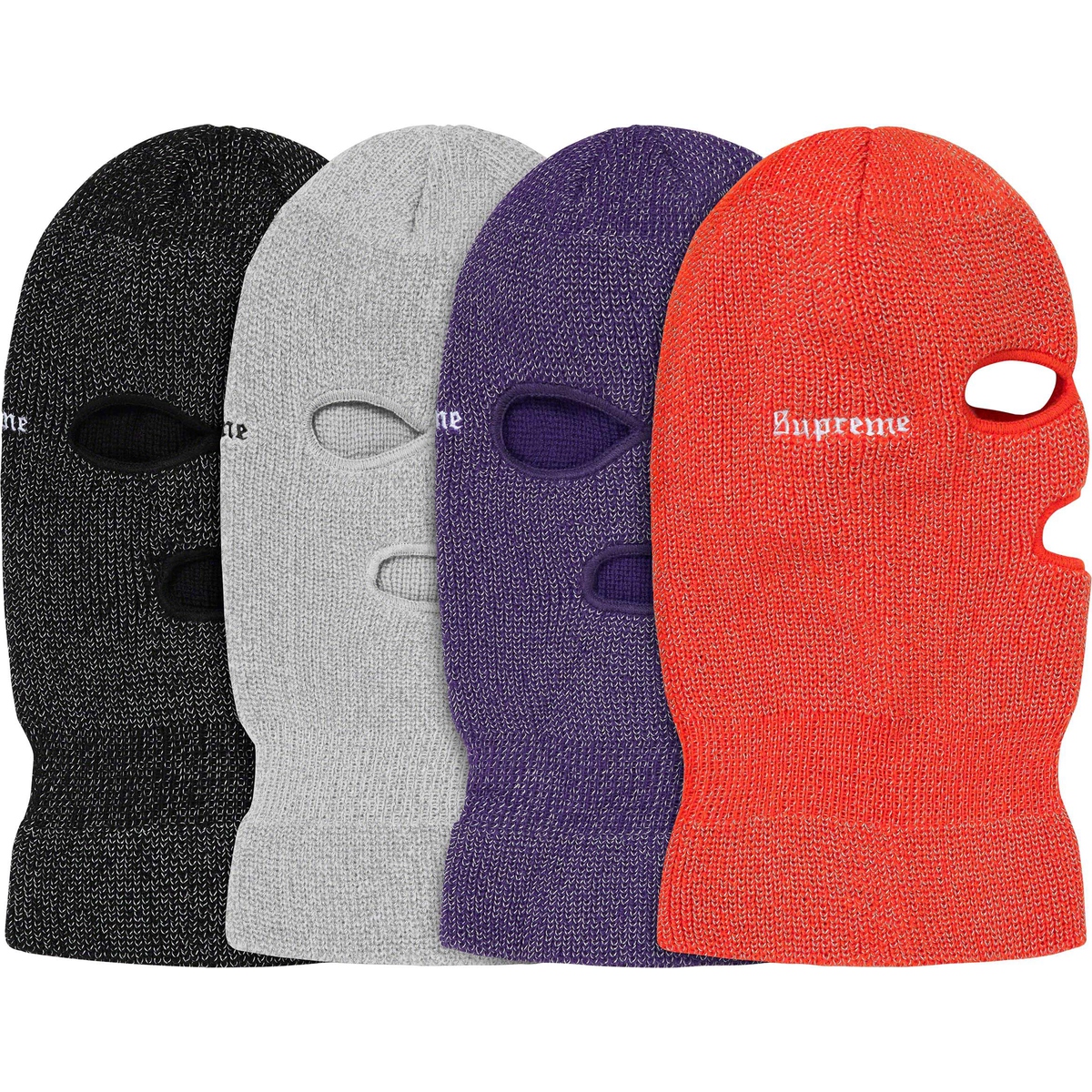 Details on Reflective Balaclava from fall winter
                                            2023 (Price is $54)