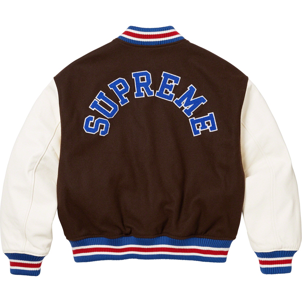 Details on Tiger Varsity Jacket  from fall winter
                                                    2023 (Price is $568)