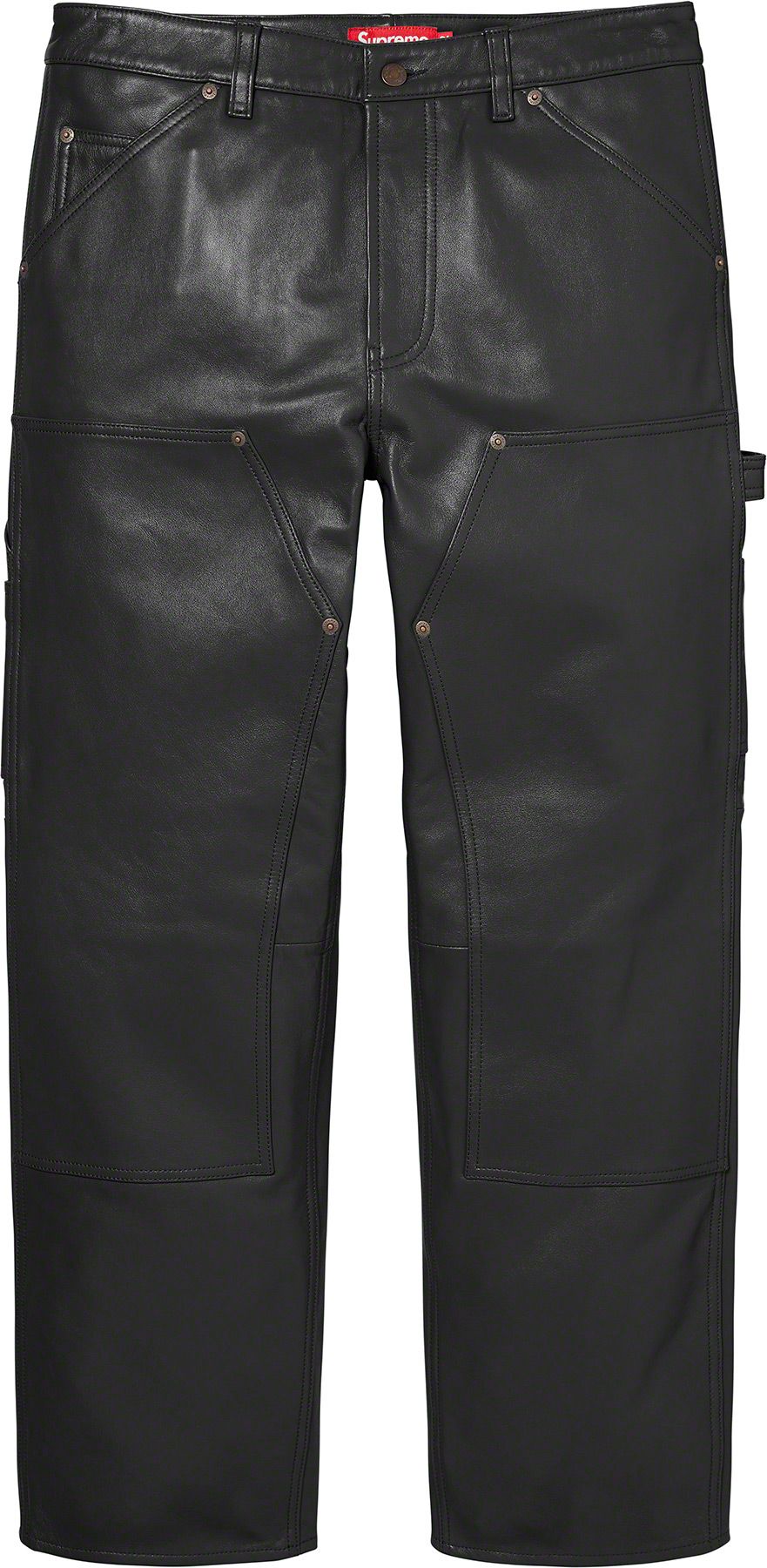 Leather Double Knee Pant - fall winter 2023 - Supreme