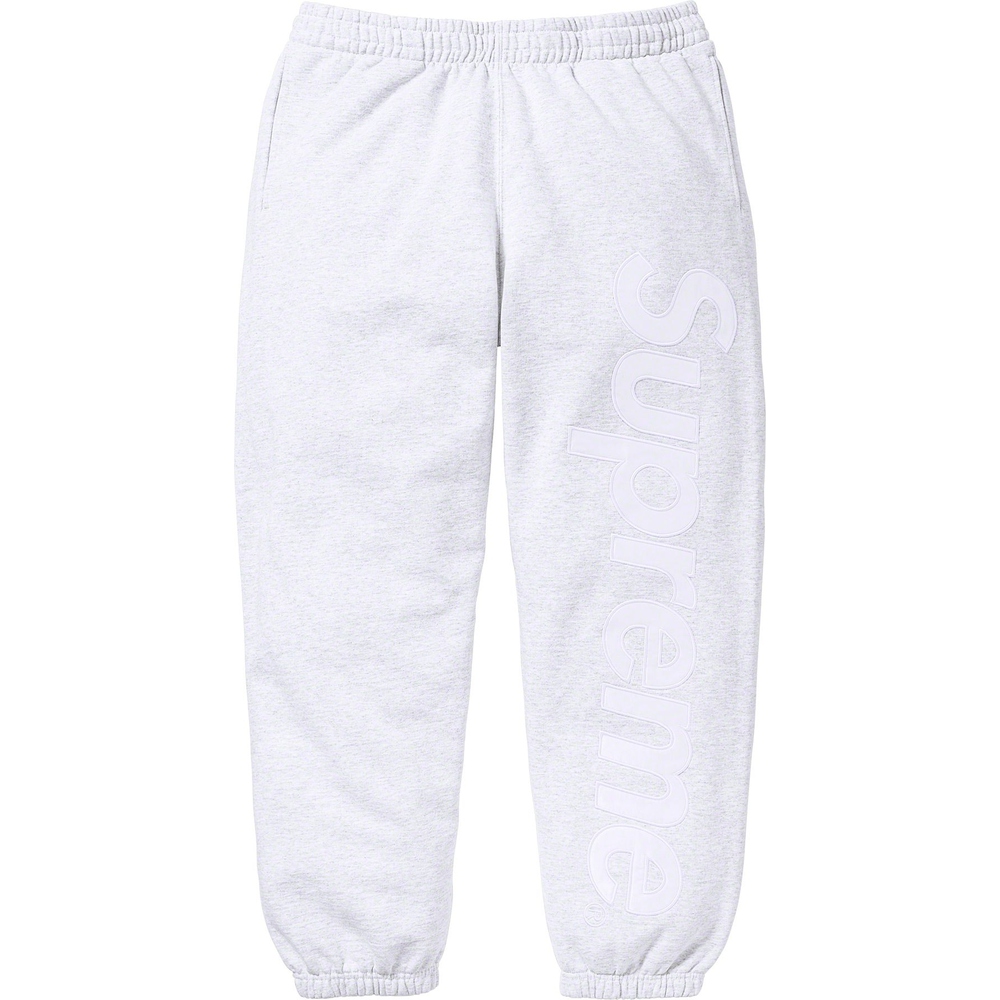Details on Satin Appliqué Sweatpant  from fall winter
                                                    2023 (Price is $148)