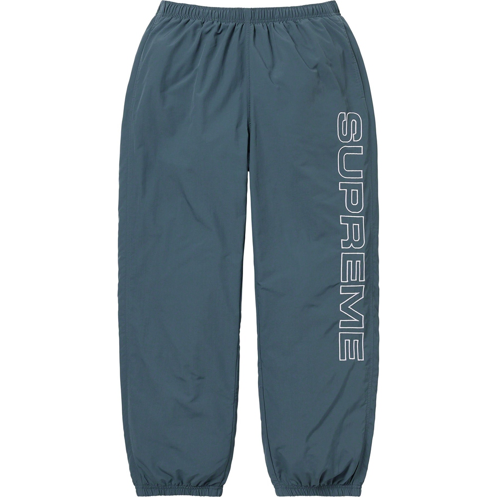 Spellout Embroidered Track Pant - fall winter 2023 - Supreme