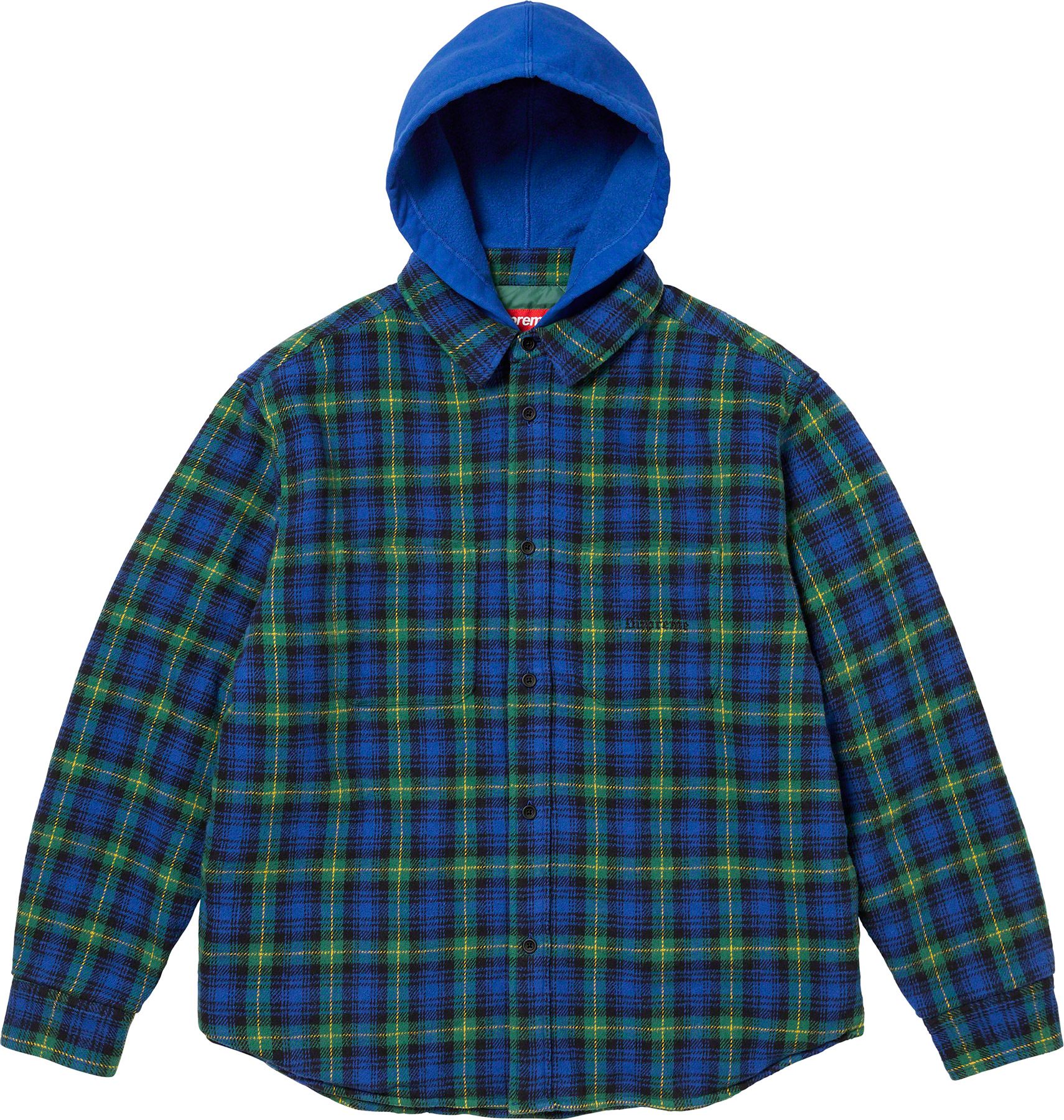 公式 トップス shirt Hooded Flannel tartan supreme トップス ...