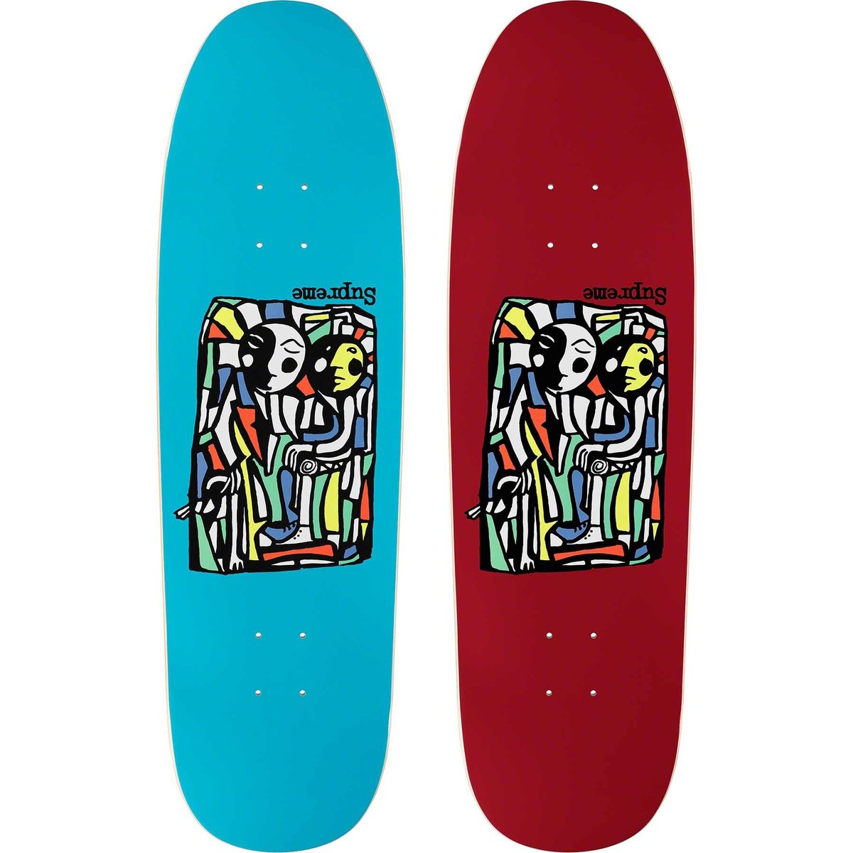 Details on Neil Blender Mosaic Skateboard from fall winter
                                            2023 (Price is $60)