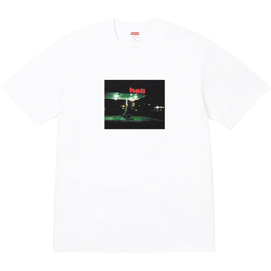 Details on Hell Tee from fall winter
                                            2023 (Price is $48)