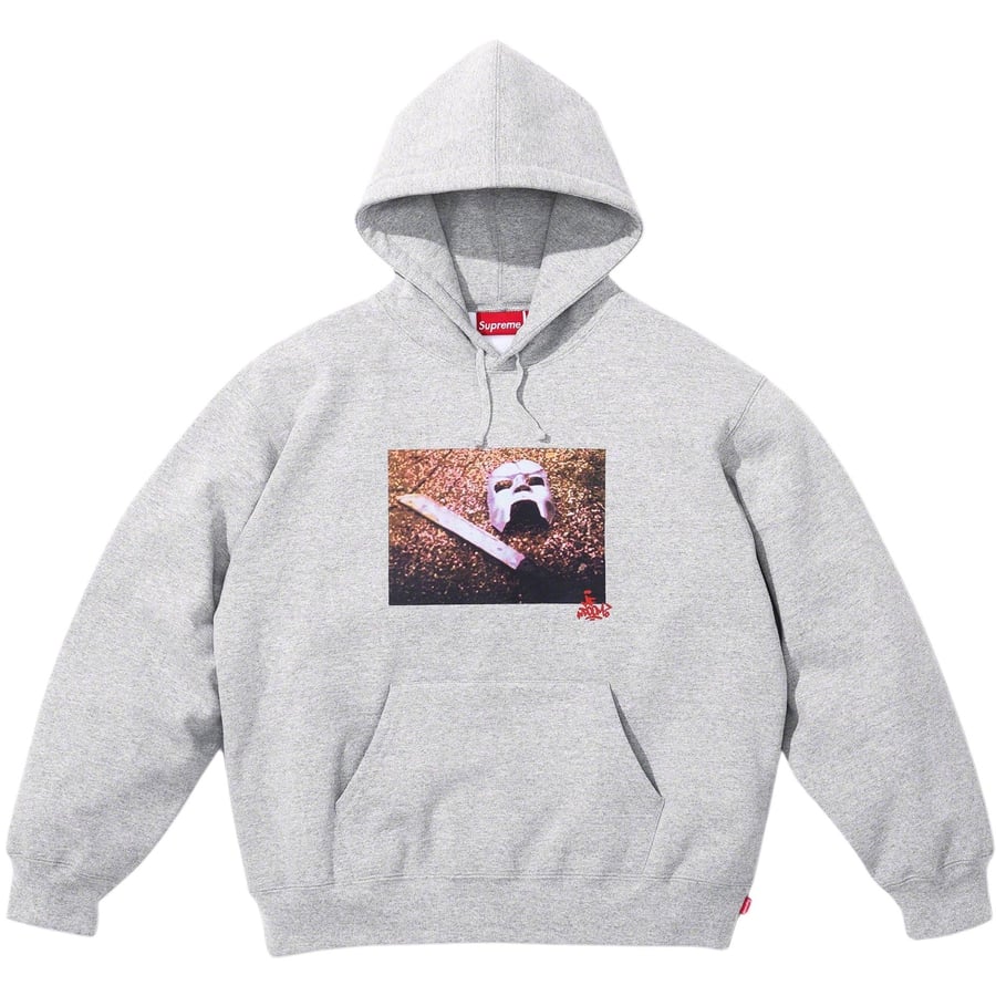 Details on MF DOOM Hooded Sweatshirt  from fall winter
                                                    2023 (Price is $168)