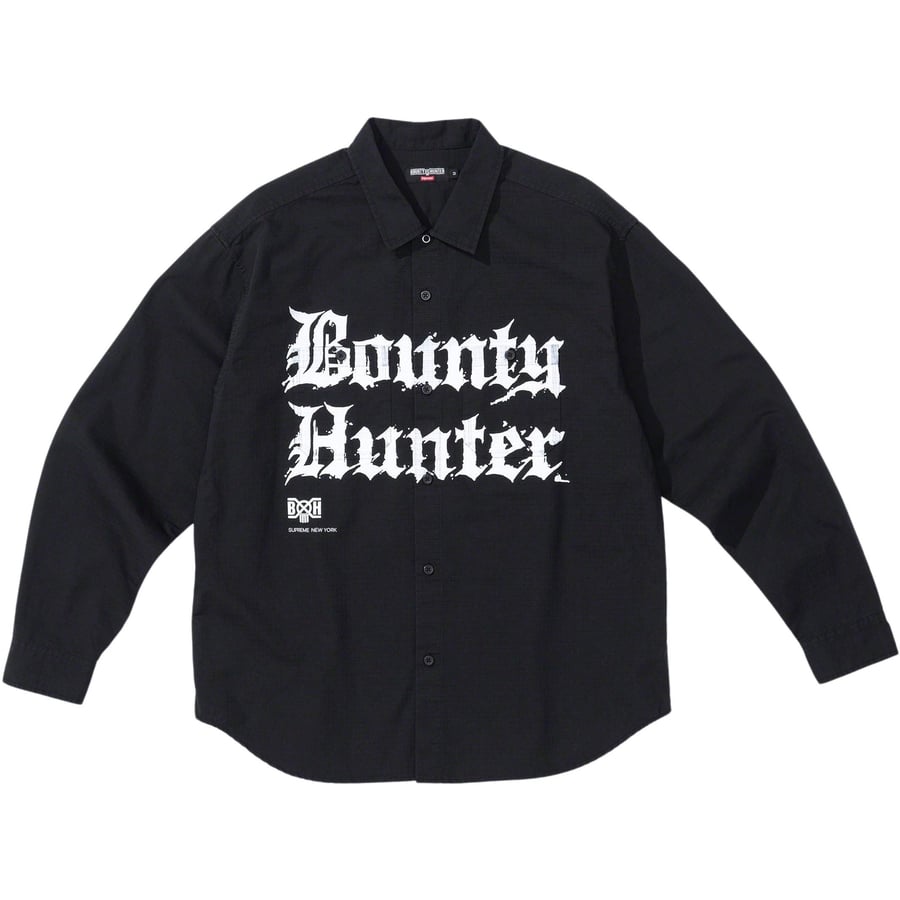 Details on Supreme Bounty Hunter Ripstop Shirt  from fall winter
                                                    2023 (Price is $148)