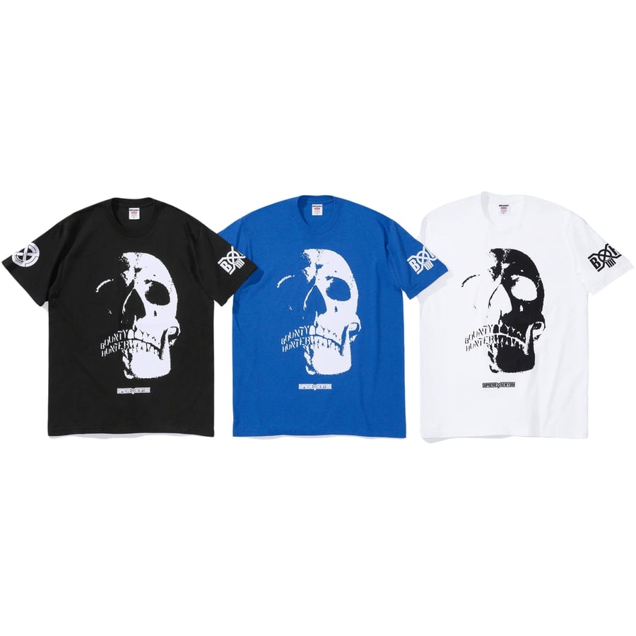 Details on Supreme Bounty Hunter Skulls Tee from fall winter
                                            2023 (Price is $48)