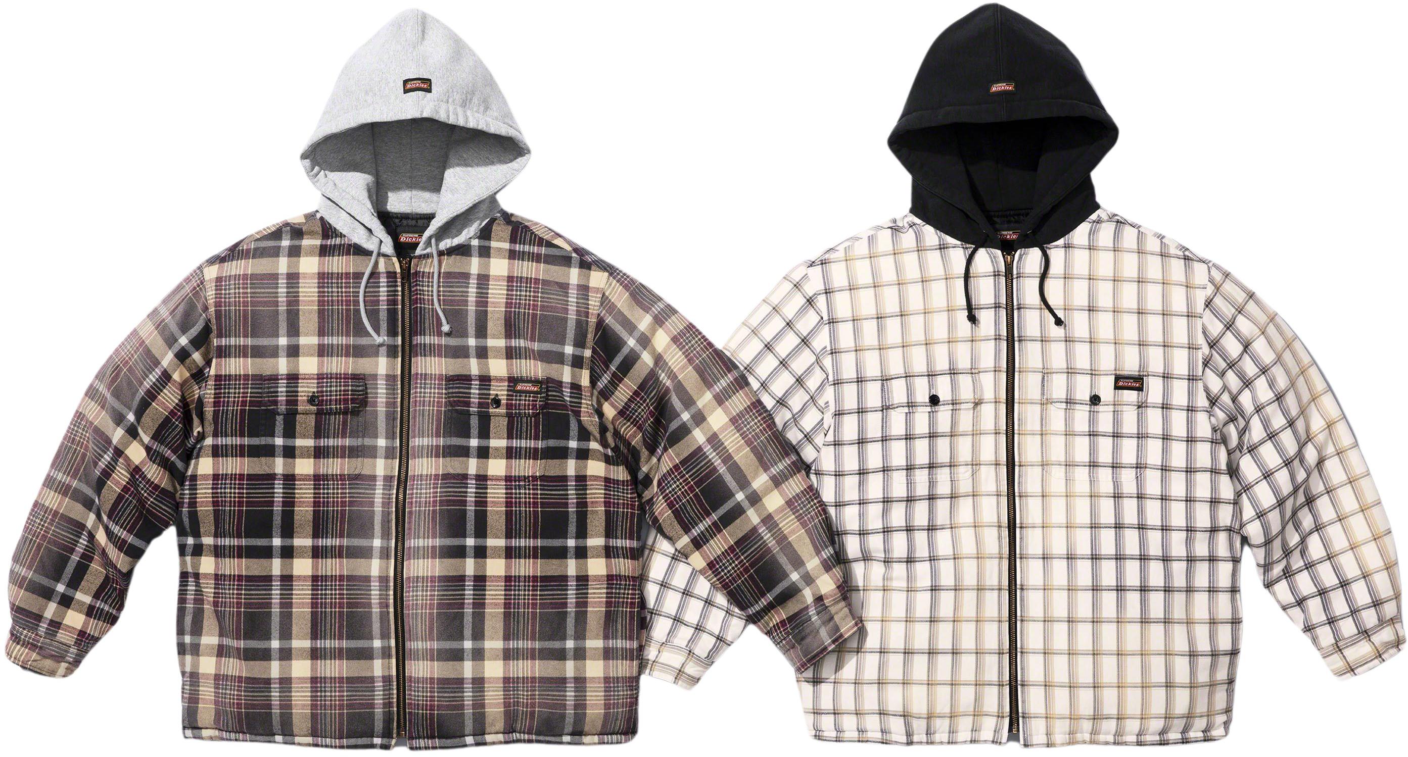 新年特販 Supreme Hooded Flannel Zip Up Shirt | erational.com