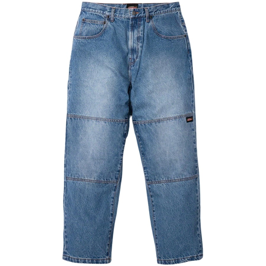 Details on Supreme Dickies Double Knee Baggy Jean  from fall winter
                                                    2023 (Price is $168)