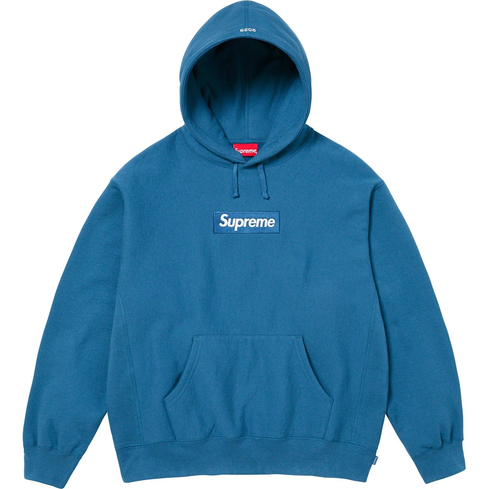 Details on Box Logo Hooded Sweatshirt  from fall winter
                                                    2023 (Price is $168)