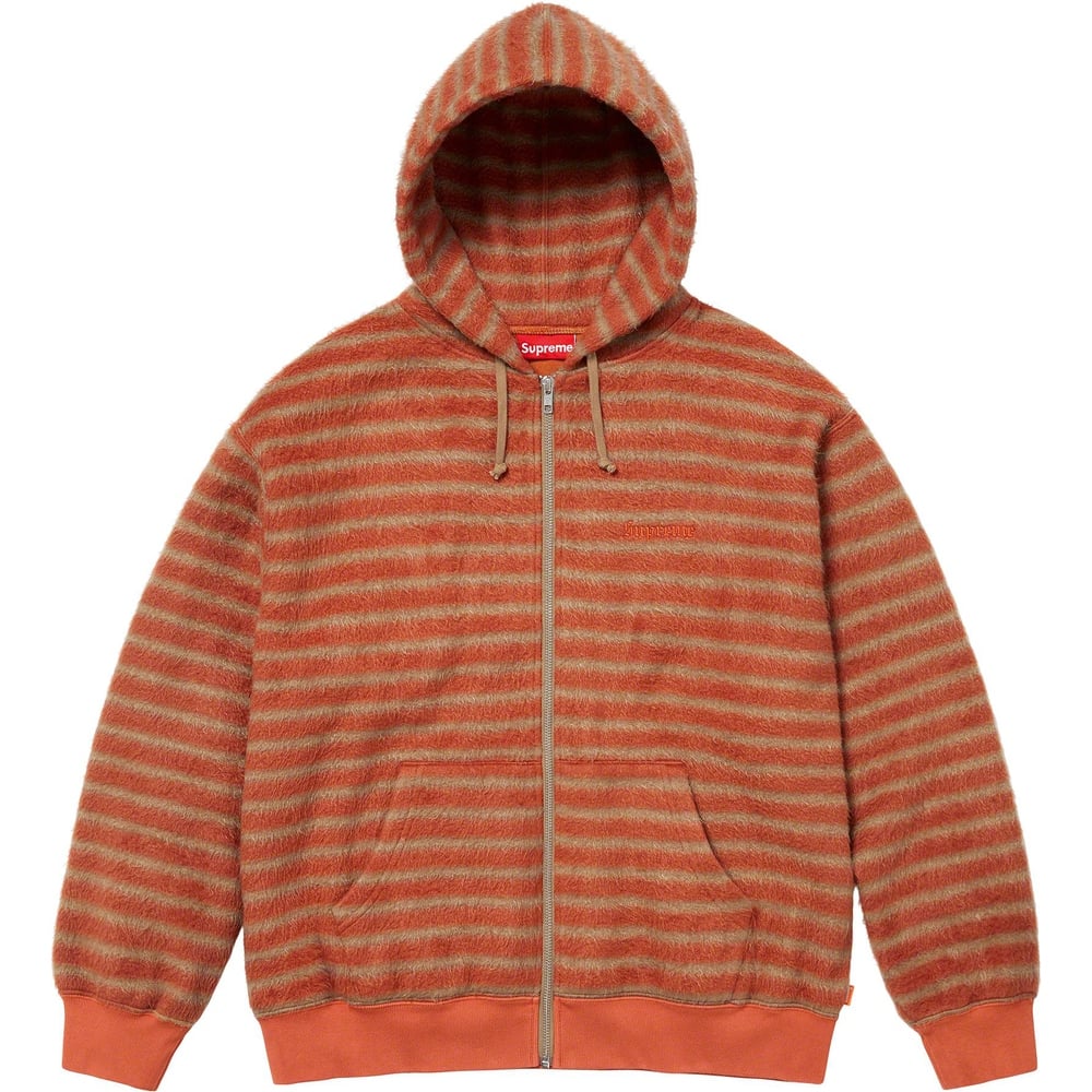 Details on Brushed Zip Up Hooded Sweatshirt  from fall winter
                                                    2023 (Price is $168)