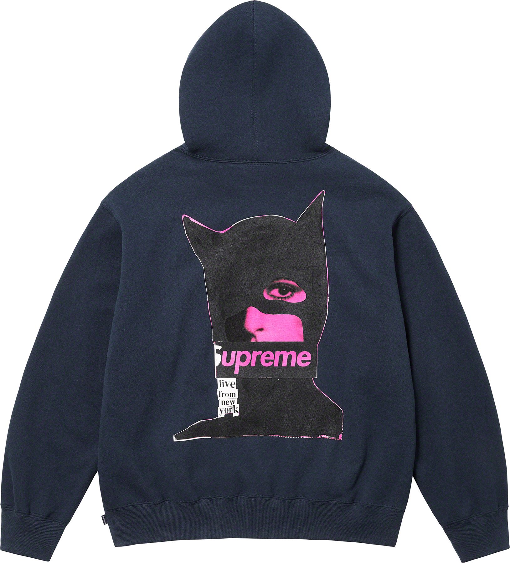 Supreme Catwoman Hooded Sweatshirt Navy-