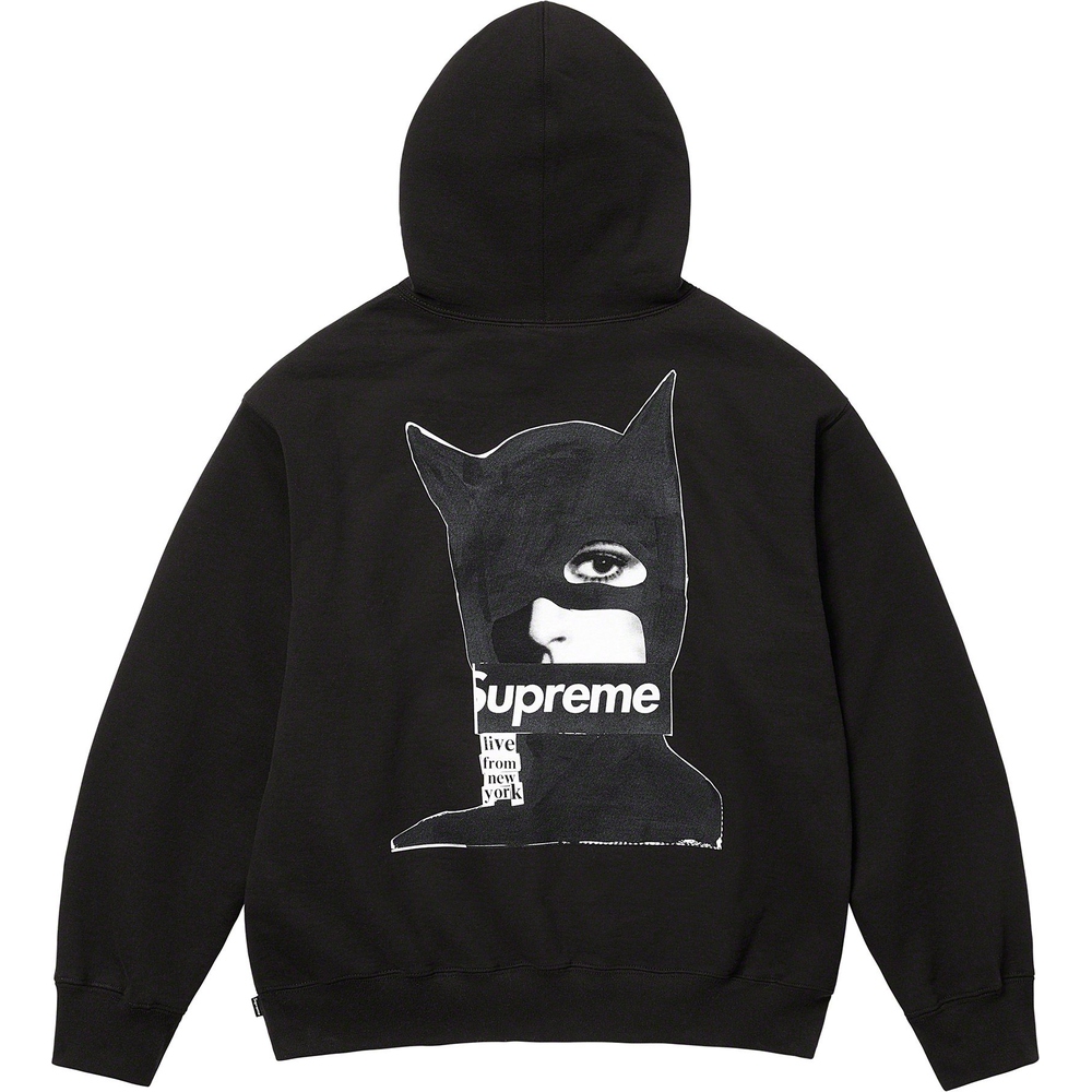 Details on Catwoman Hooded Sweatshirt  from fall winter
                                                    2023 (Price is $158)