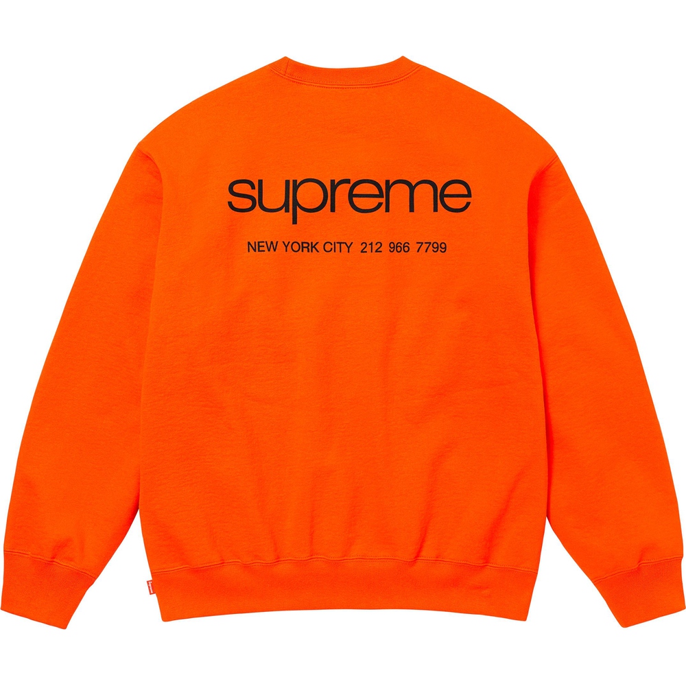 Details on NYC Crewneck  from fall winter
                                                    2023 (Price is $148)