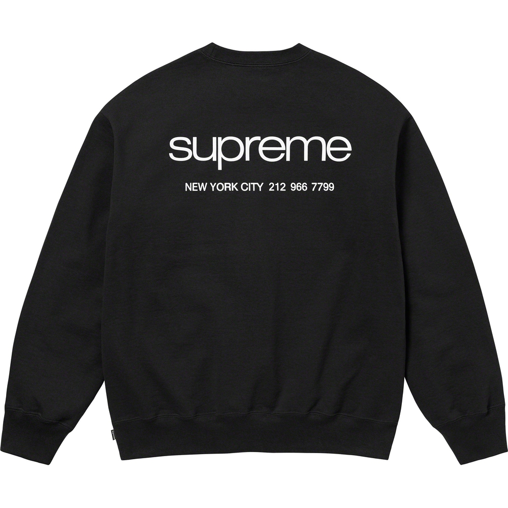 Details on NYC Crewneck  from fall winter
                                                    2023 (Price is $148)
