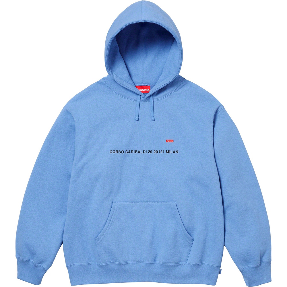 Details on Shop Small Box Hooded Sweatshirt  from fall winter
                                                    2023 (Price is $158)