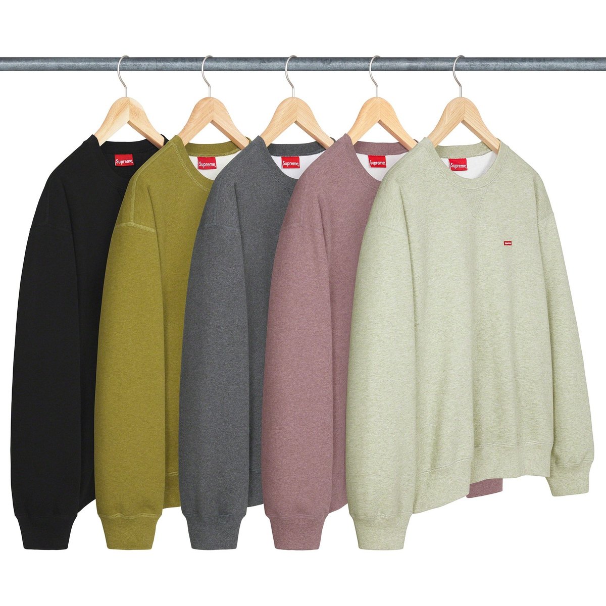 Details on Small Box Crewneck from fall winter
                                            2023 (Price is $138)