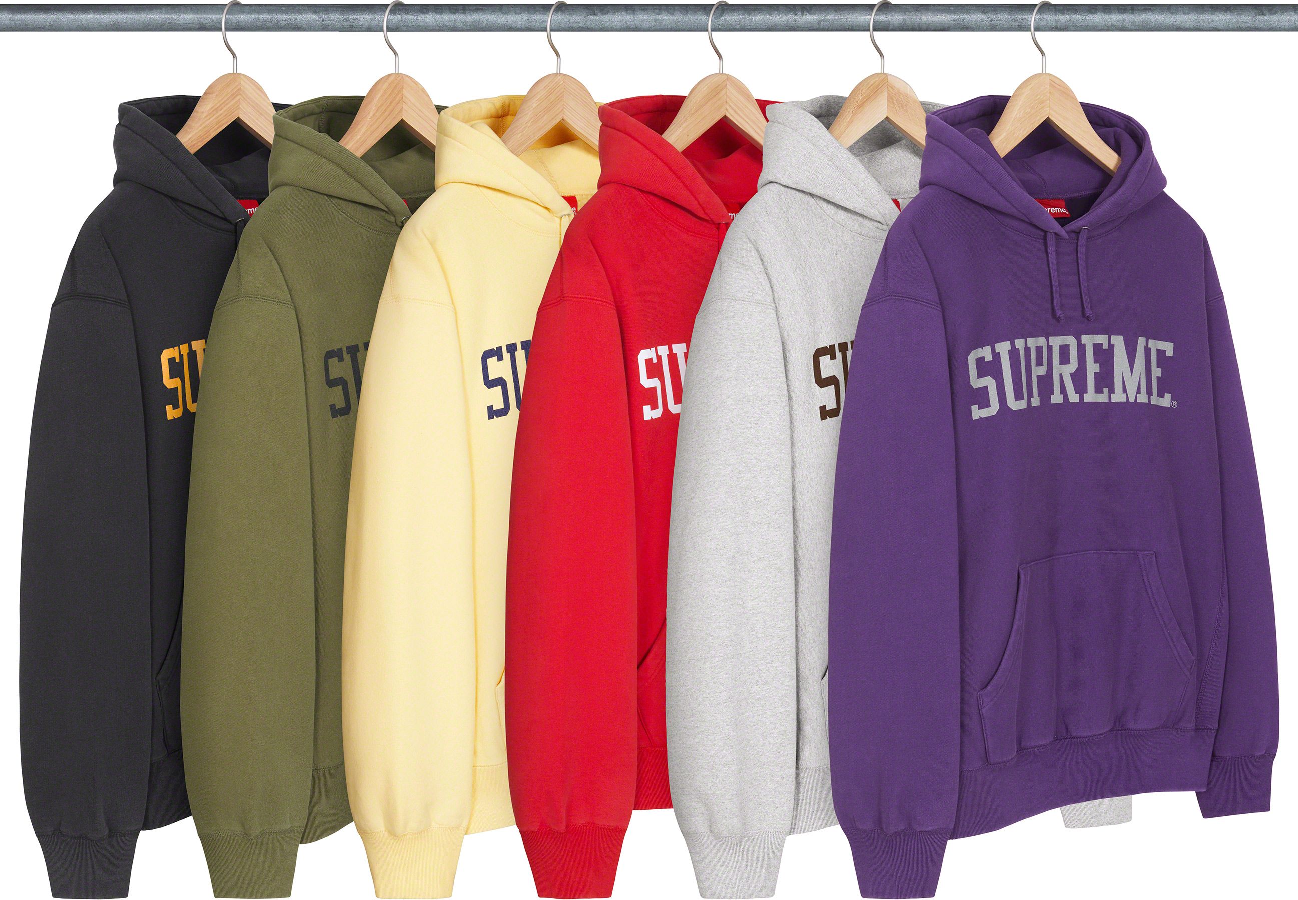 Varsity Hooded Sweatshirt - fall winter 2023 - Supreme