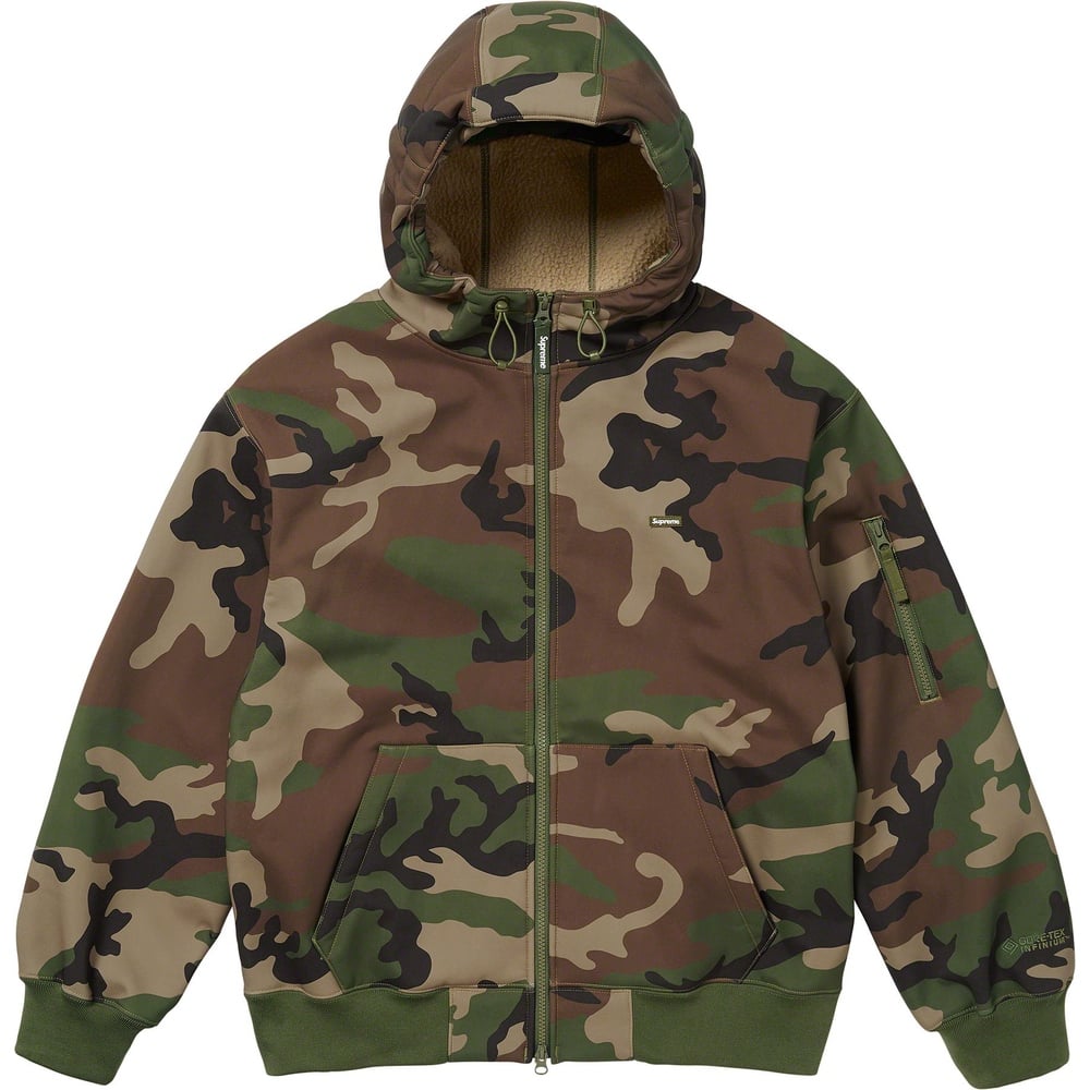 Details on WINDSTOPPER Zip Up Hooded Sweatshirt  from fall winter
                                                    2023 (Price is $198)