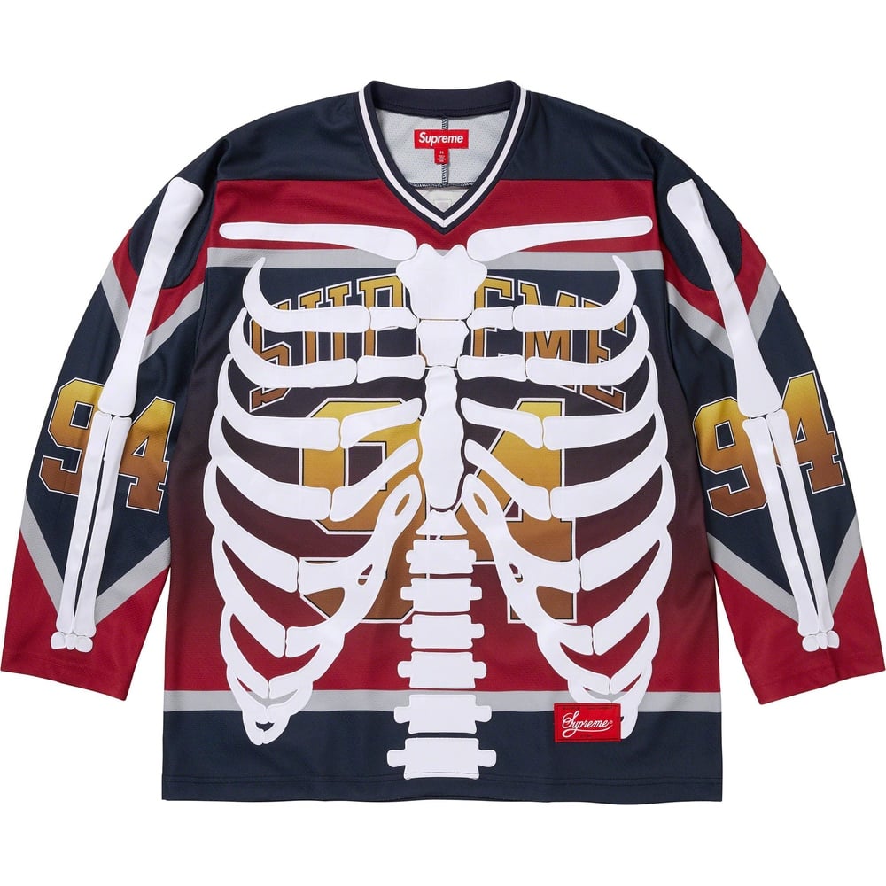 Details on Bones Hockey Jersey  from fall winter
                                                    2023 (Price is $148)