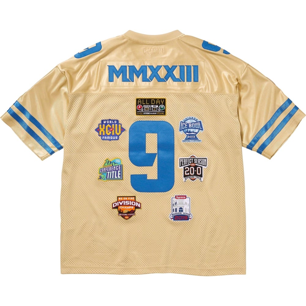 Details on Championships Football Jersey  from fall winter
                                                    2023 (Price is $148)