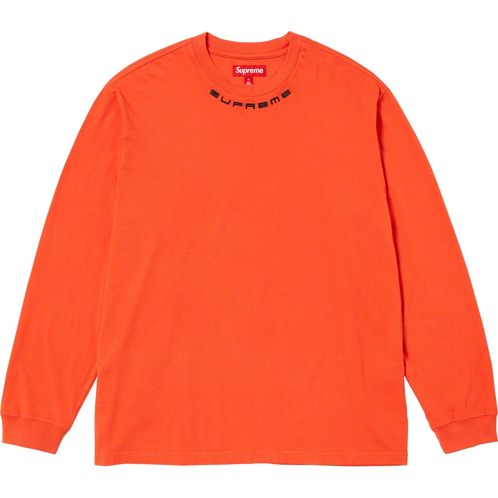 Details on Collar Logo L S Top  from fall winter
                                                    2023 (Price is $88)