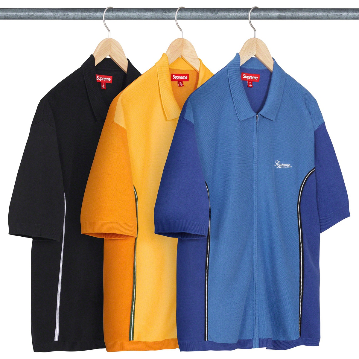 Supreme Piping Zip Up Polo releasing on Week 9 for fall winter 2023