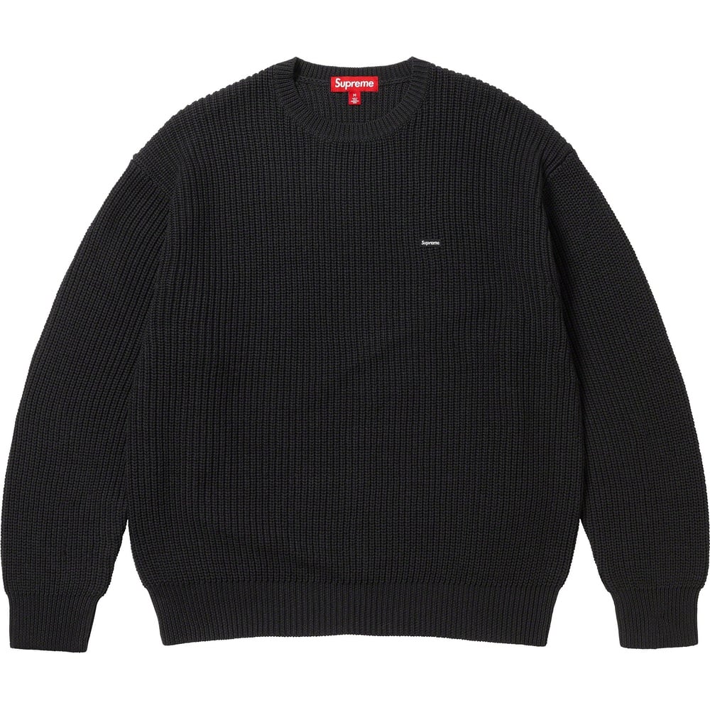 Details on Small Box Ribbed Sweater  from fall winter
                                                    2023 (Price is $148)