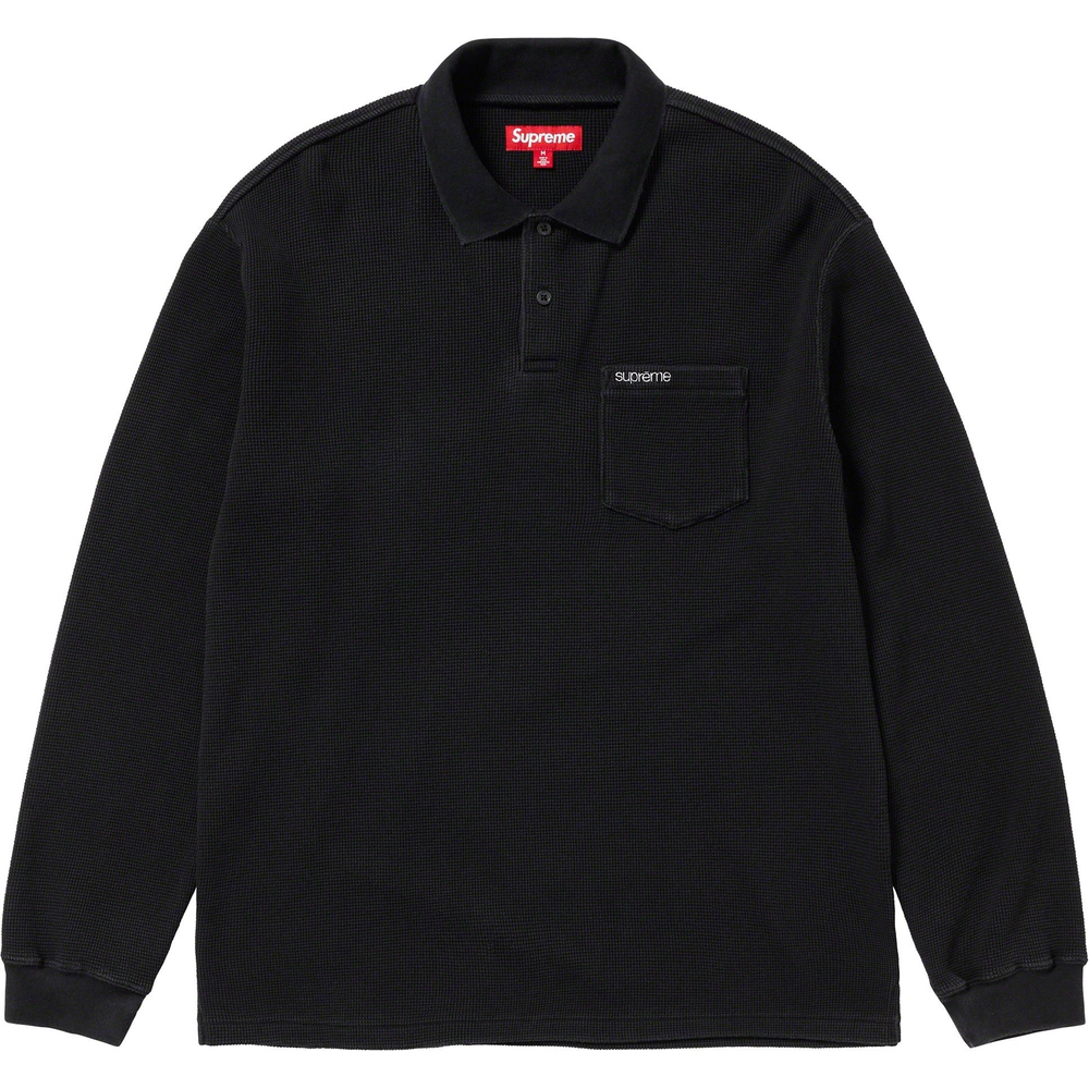 Details on Thermal L S Polo  from fall winter
                                                    2023 (Price is $110)