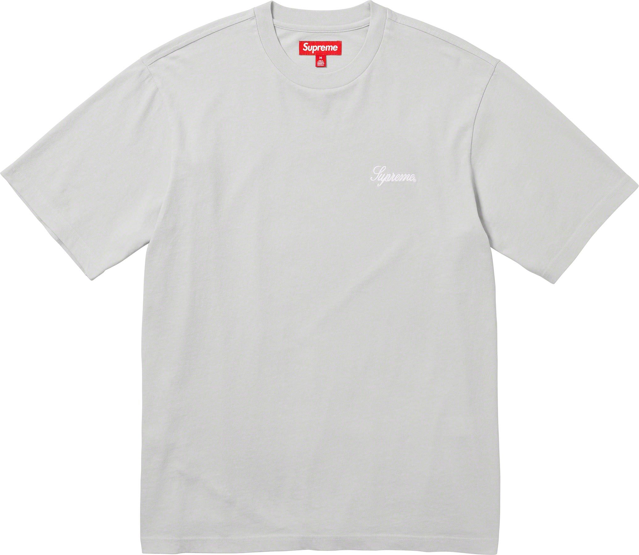 Washed Script S S Top - fall winter 2023 - Supreme