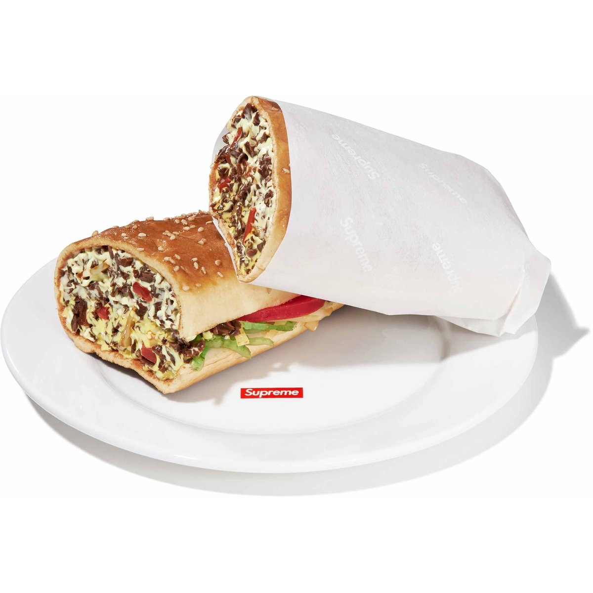 Supreme Replica Chopped Cheese Sandwich for fall winter 24 season