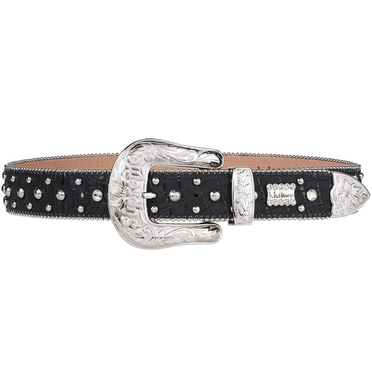 Details on Supreme b.b. Simon Studded Ranger Belt Black from fall winter
                                                    2024