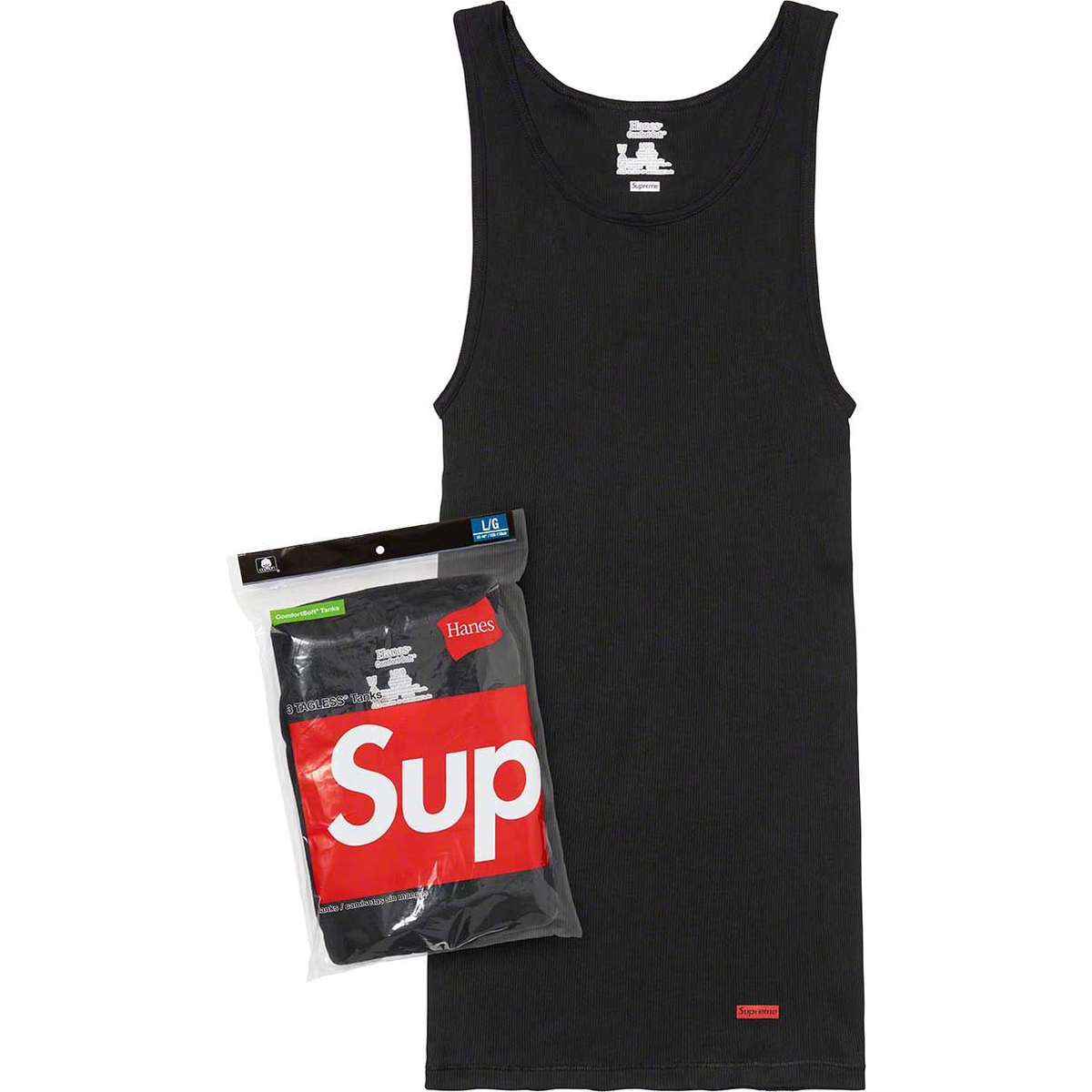 Supreme Supreme Hanes Tagless Tank Tops (3 Pack) for fall winter 24 season