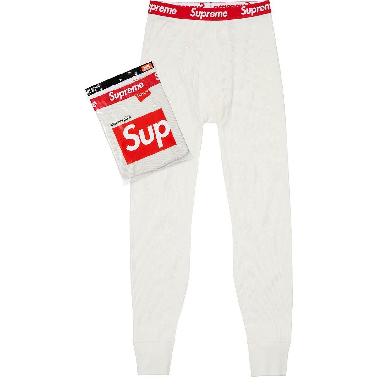 Supreme Supreme Hanes Thermal Pant (1 Pack) for fall winter 24 season