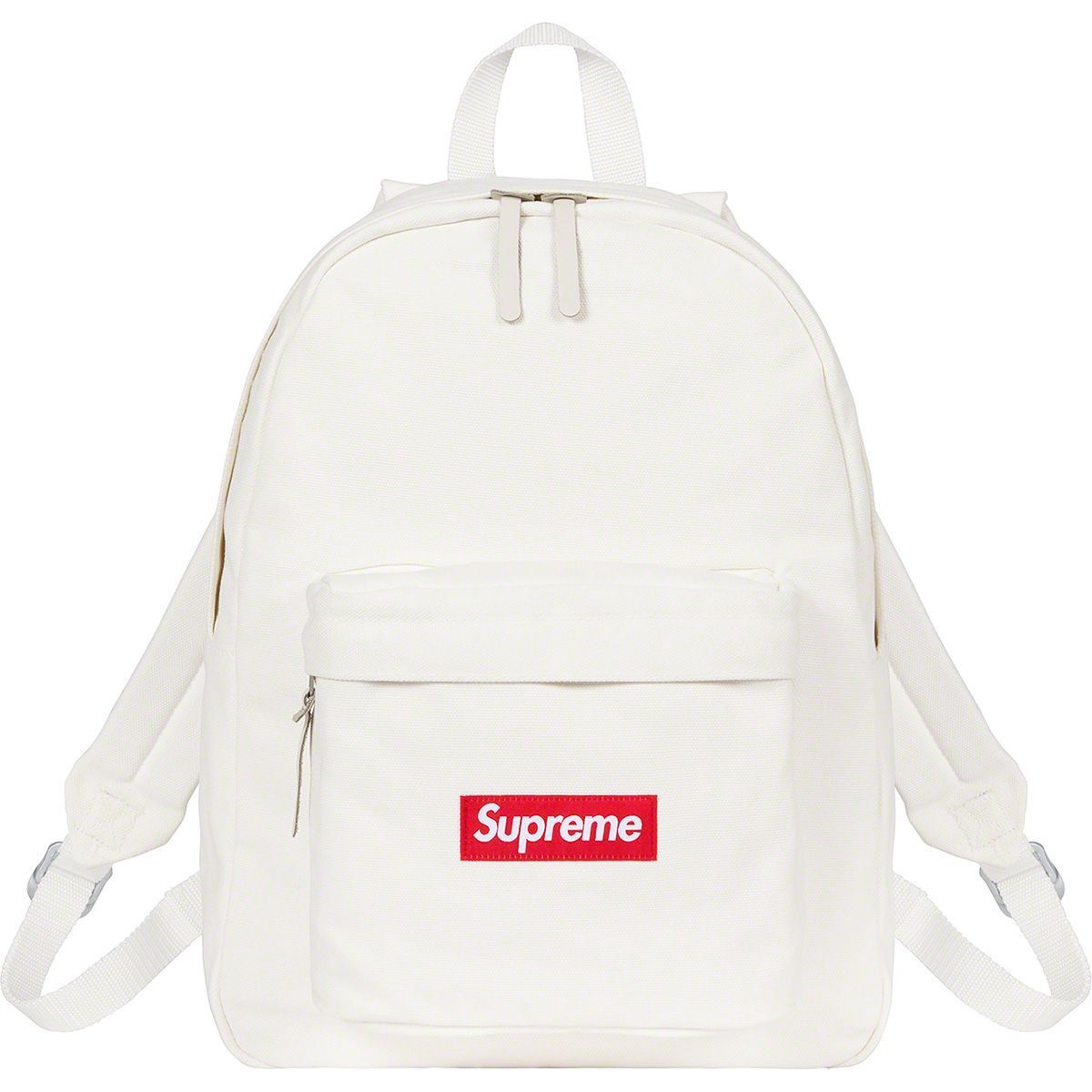 Details on Canvas Backpack White from fall winter
                                                    2024