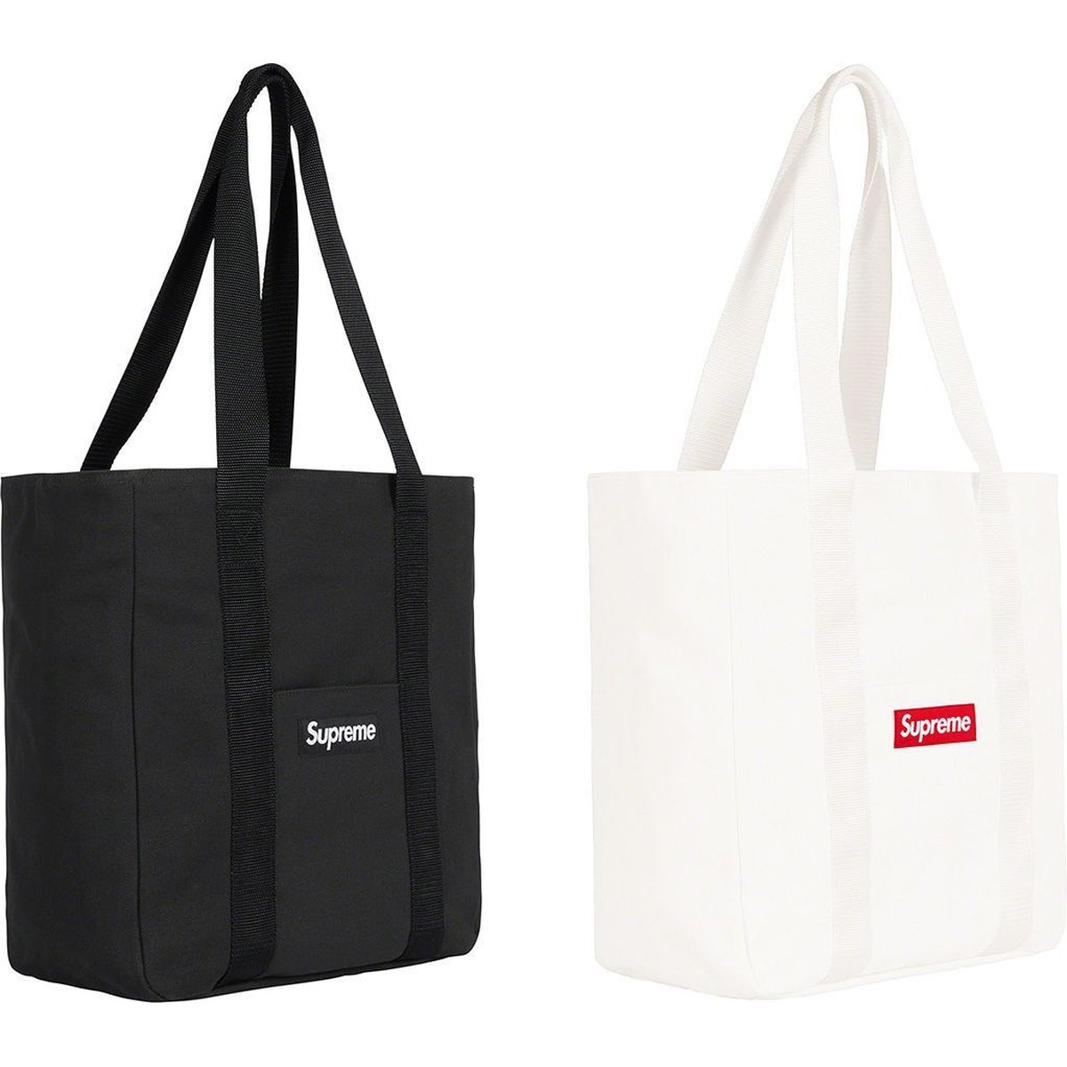 Canvas tote supreme sale