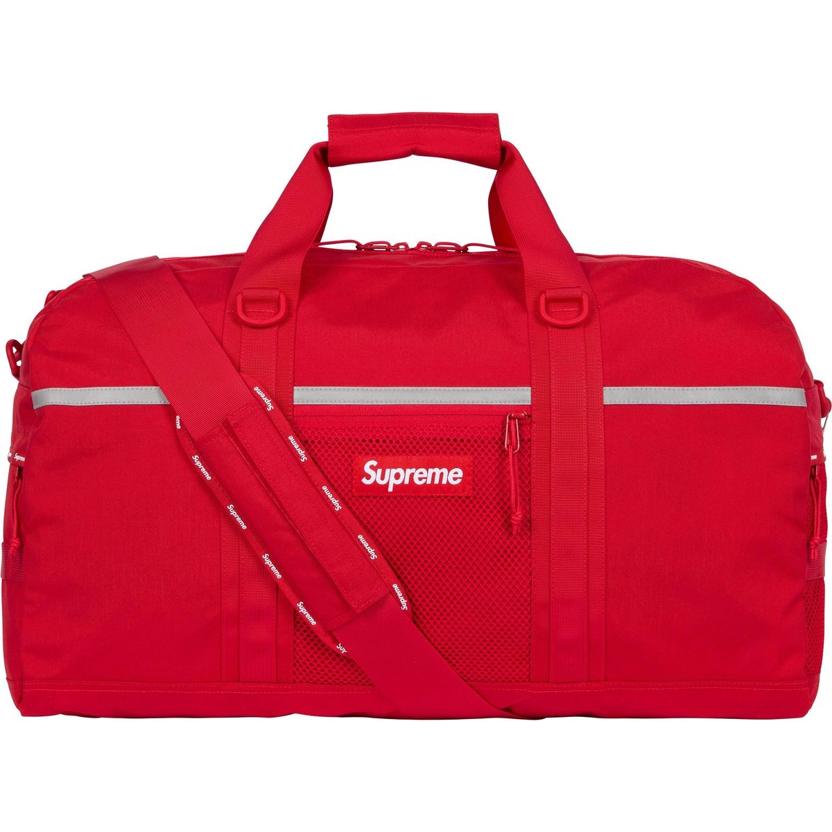 Details on Duffle Bag Red from fall winter
                                                    2024 (Price is $168)