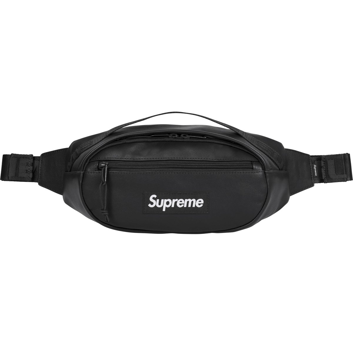 Details on Leather Waist Bag Black from fall winter
                                                    2024